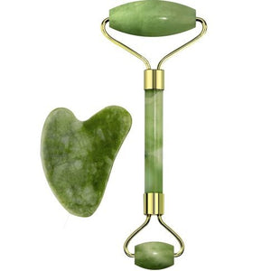 Jade Roller 2 Marble Face Massager