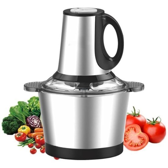 2Ltr Stainless Steel Meat Grinder With Handle