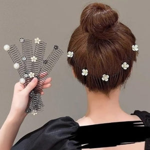 Messy Unruly Hair Bangs Clip