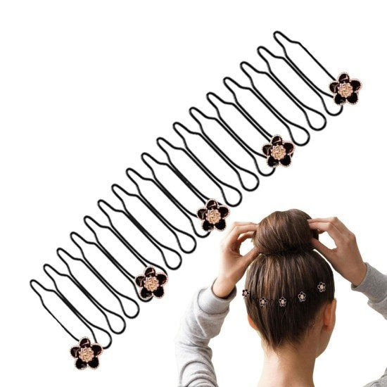 Messy Unruly Hair Bangs Clip