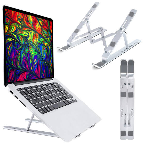 Metal Laptop Stand - Unique Bazar Smart Gadgets