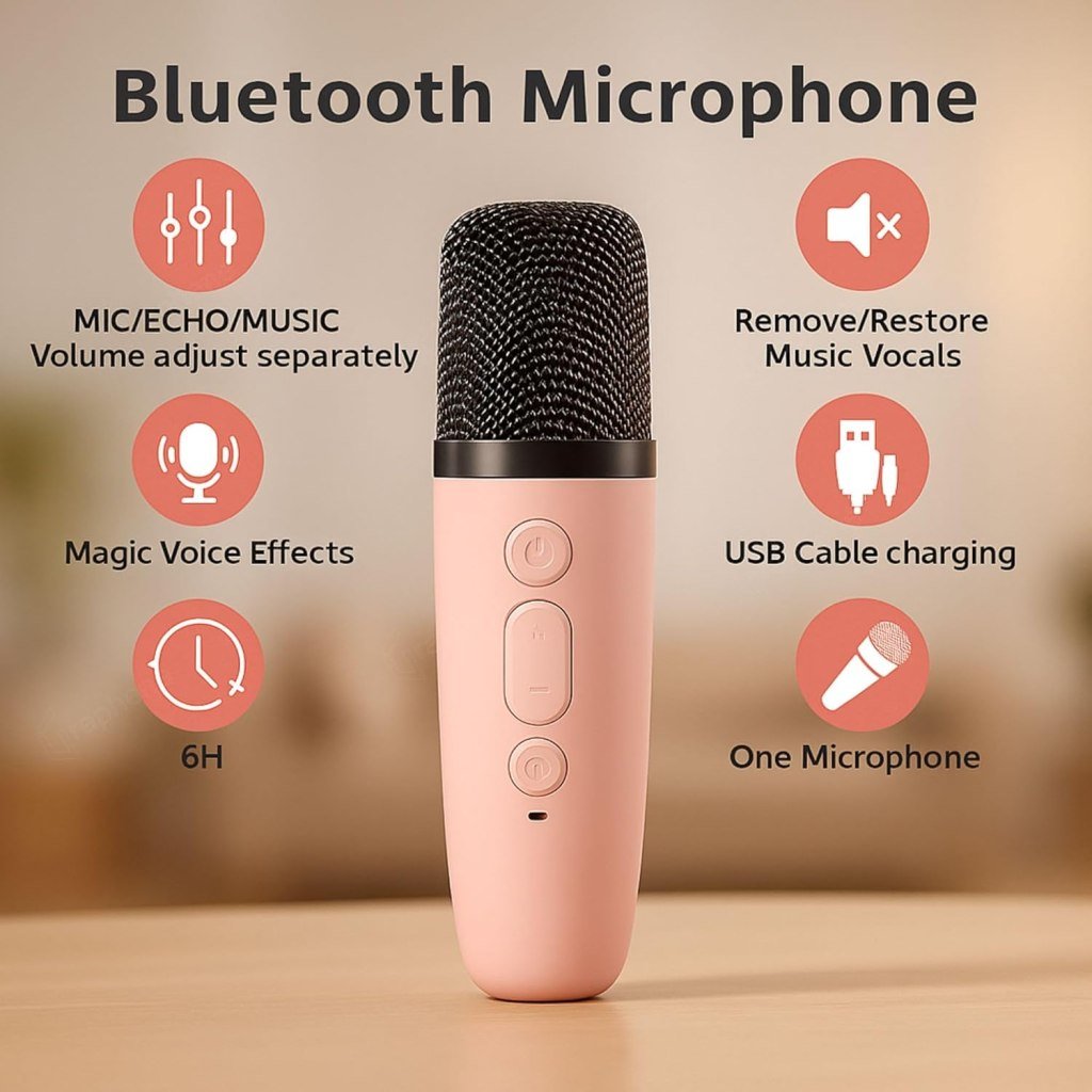 Mic With Bluetooth Speaker
