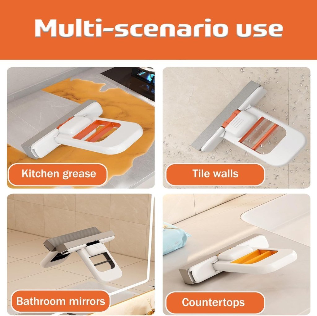 Mini Foldable Desktop Sponge Mop