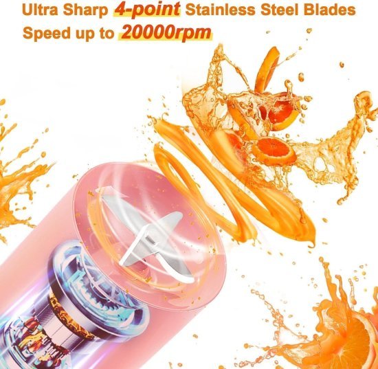 Mini Portable Bottle Shape Juicer
