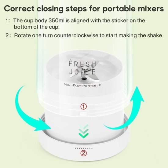 Mini Portable Bottle Shape Juicer