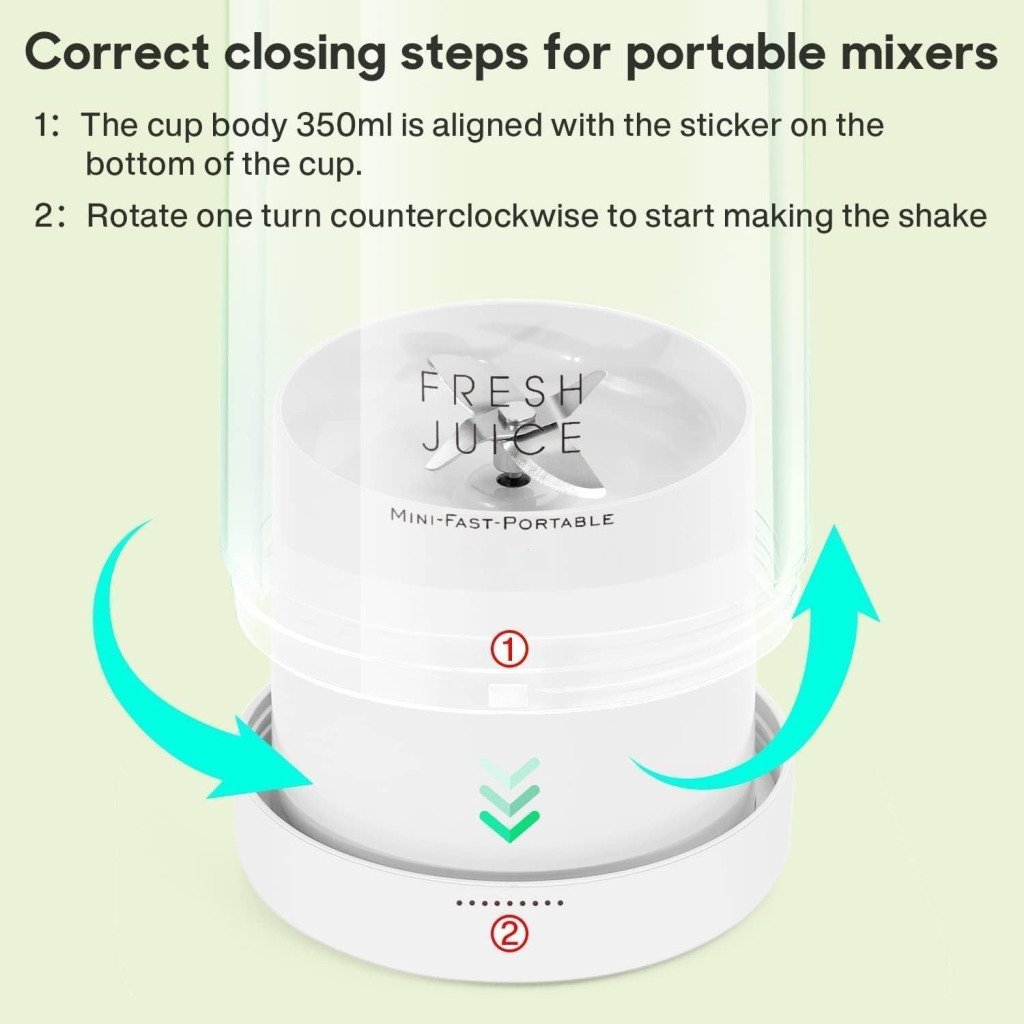 Mini Portable Bottle Shape Juicer
