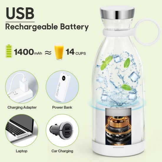 Mini Portable Bottle Shape Juicer