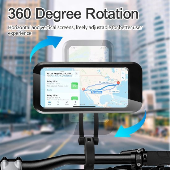 Motorcycle Bicycle Waterproof Mobile Stand