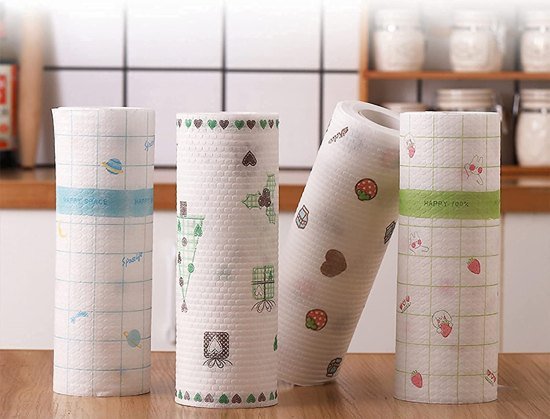 Kitchen Tissue Roll Reusable and Washable
