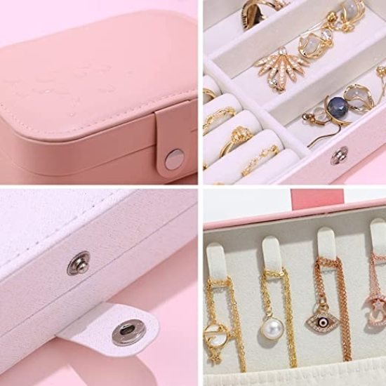 PU Big Jewellery Box Jewelry Organiser