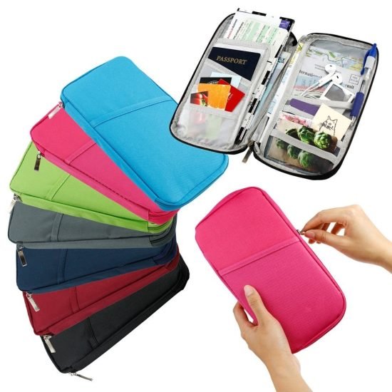 Passport Pouch Wallet Organizer