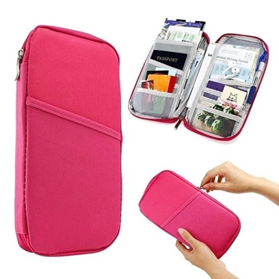 Passport Pouch Wallet Organizer