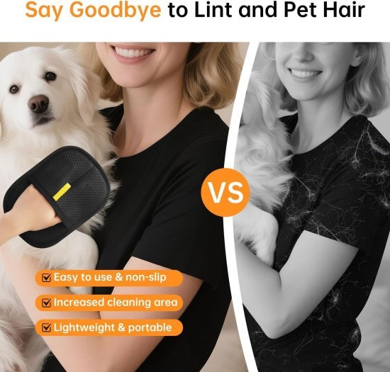 Pet Hair Removal Gloves