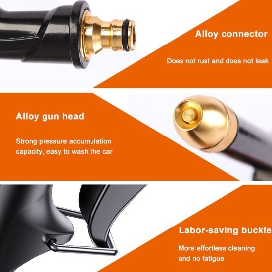 Pistol Black Water Spray Gun