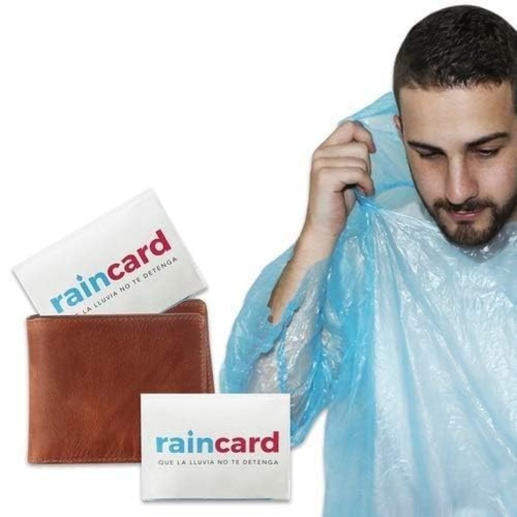 Pocket Size Waterproof Rain Card