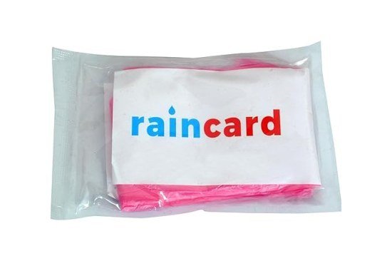 Pocket Size Waterproof Rain Card