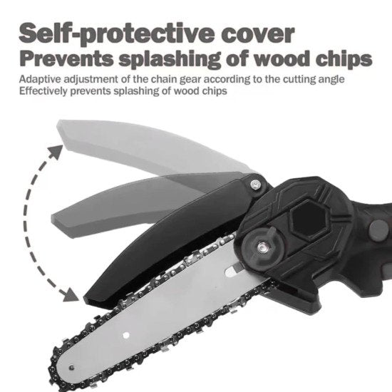 Portable Cordless Chainsaw 1 battery