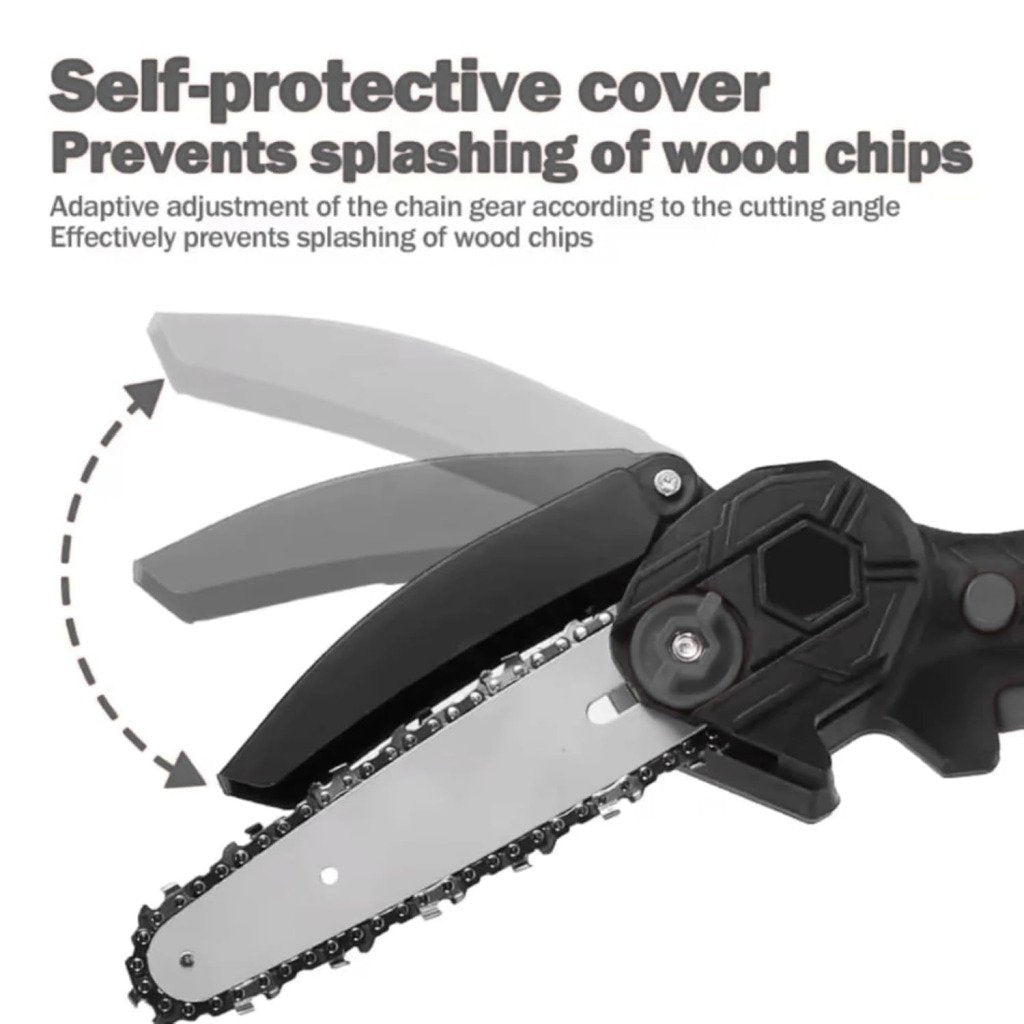 Portable Cordless Chainsaw 1 battery