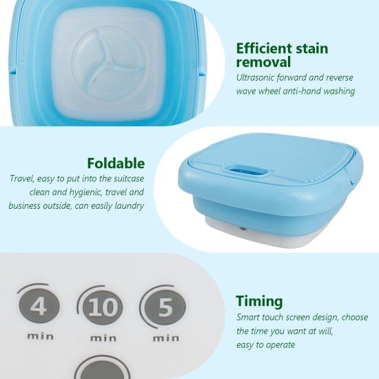 Mini Washing Machine Portable Foldable
