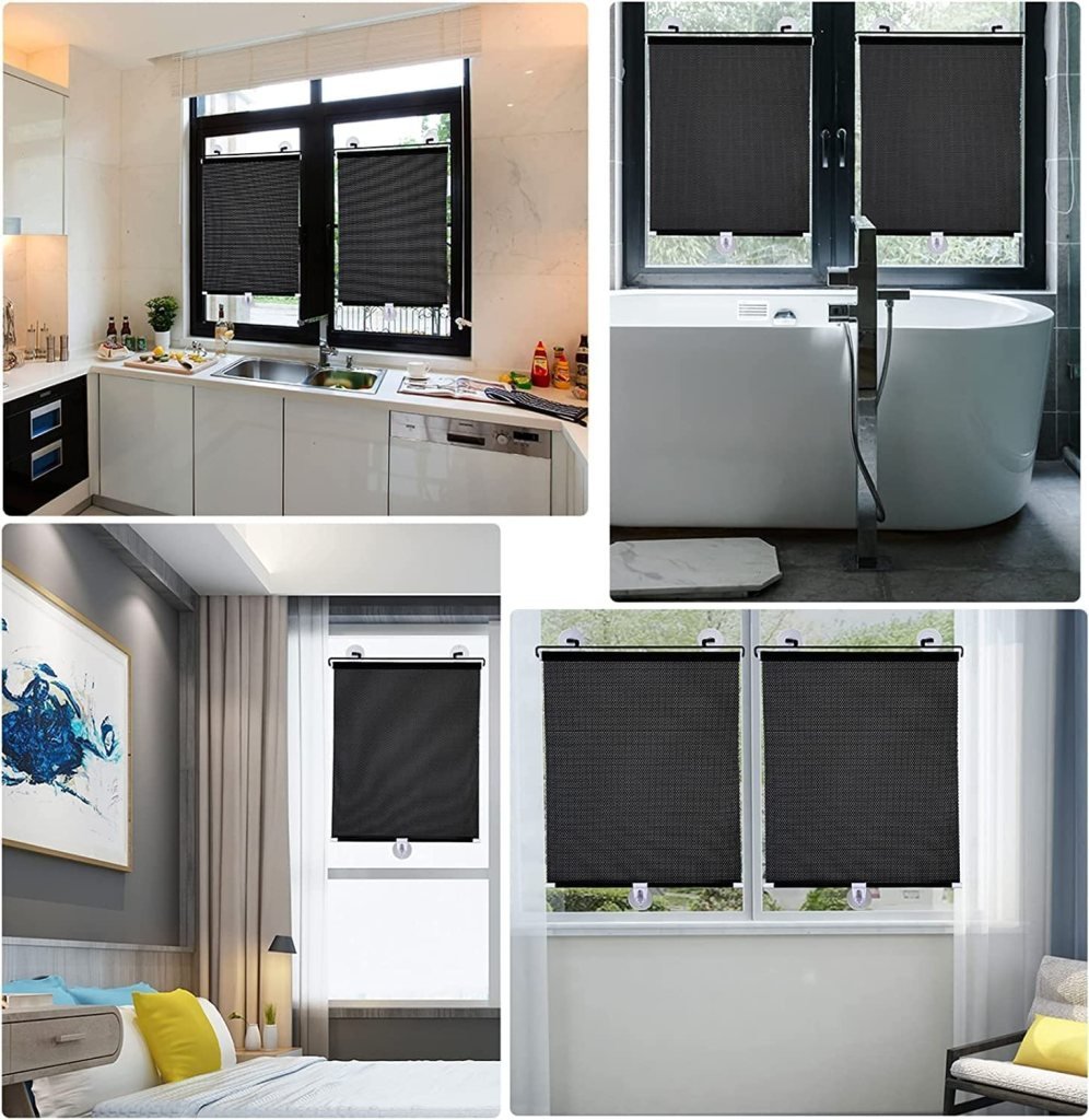 Portable Sun Shield Window Cover Curtain