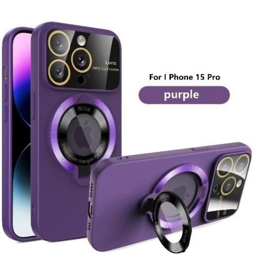 PurpleI iPhone 15 Pro Mobile Cover