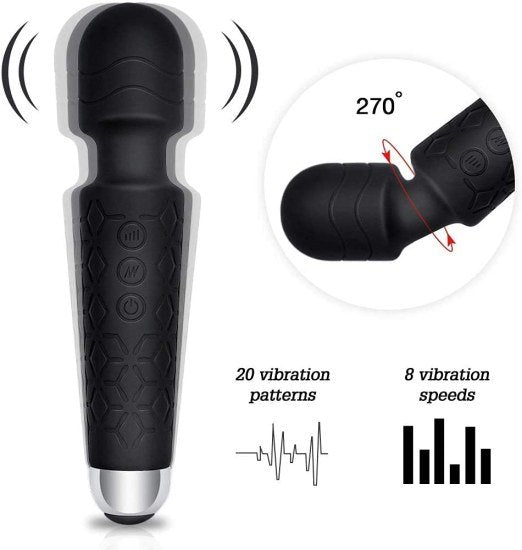 Personal Body Massager Waterproof Usb Rechargeable