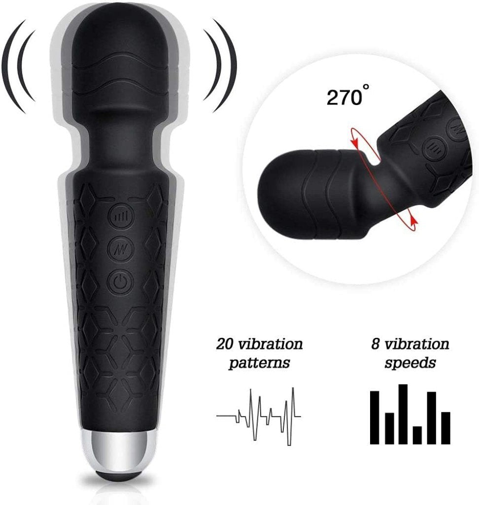 Personal Body Massager Waterproof Usb Rechargeable