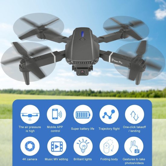 Remote Control Drone with Camera
