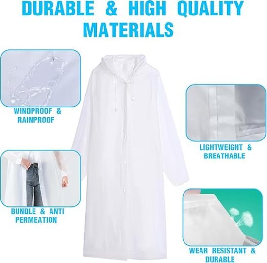 EVA Reusable Raincoat
