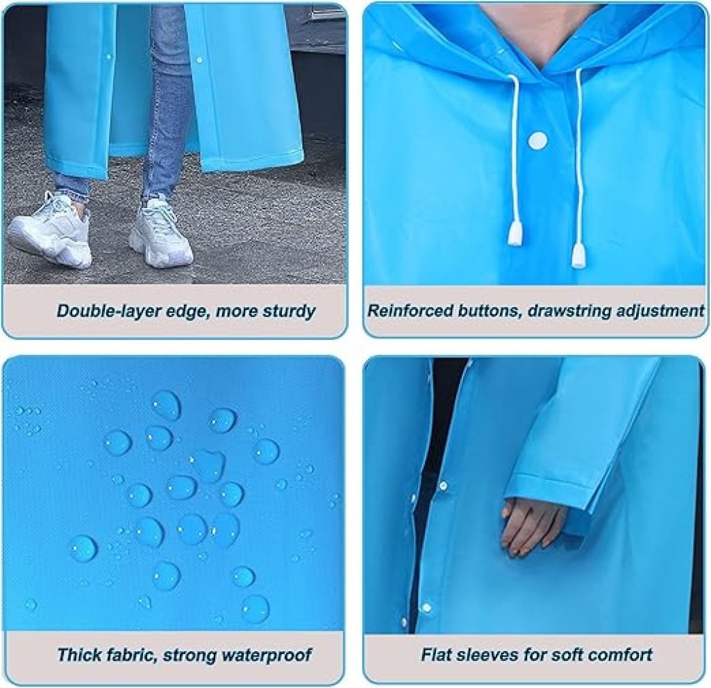 EVA Reusable Raincoat