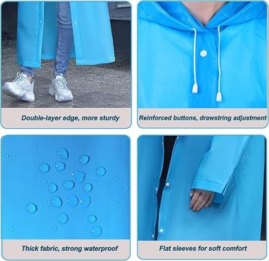 EVA Reusable Raincoat