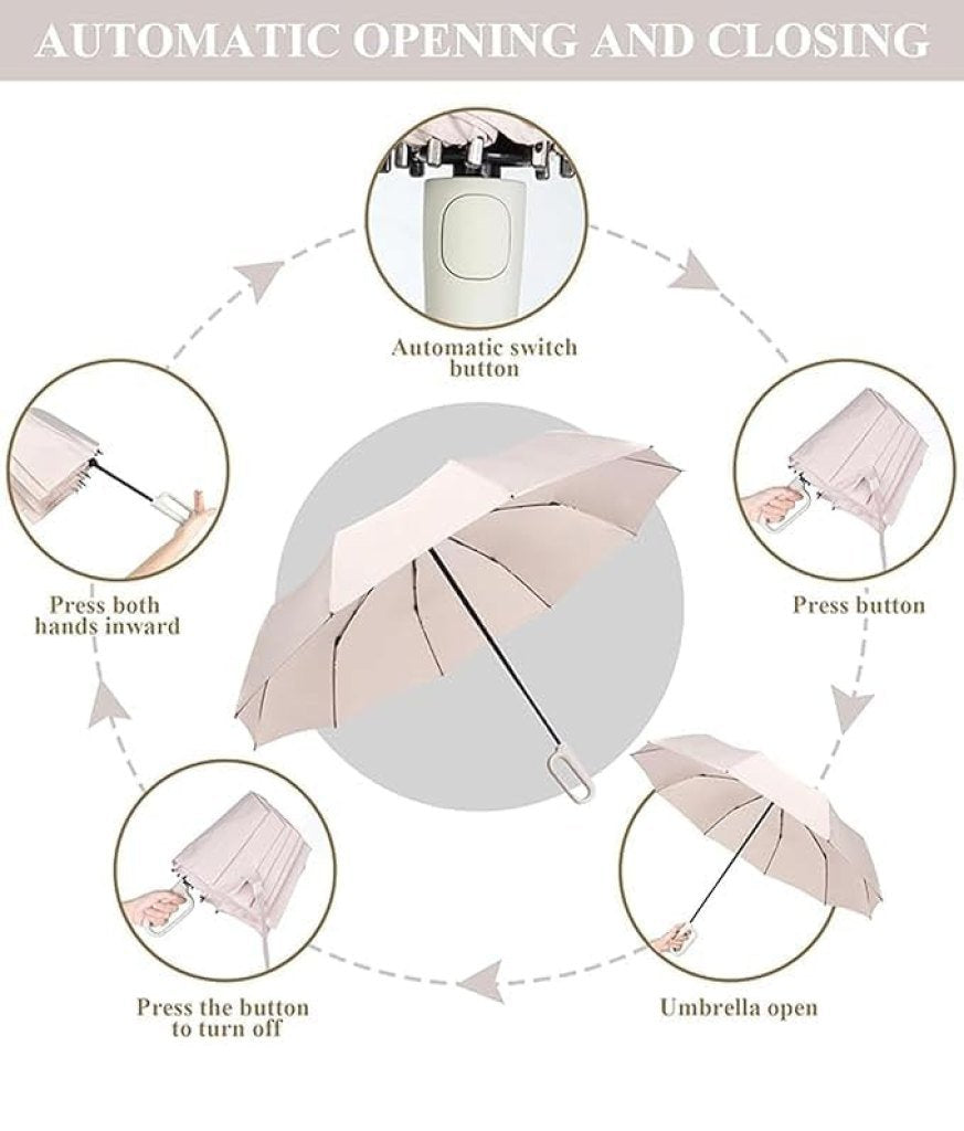 Automatic Umbrella with Hanging Handle
