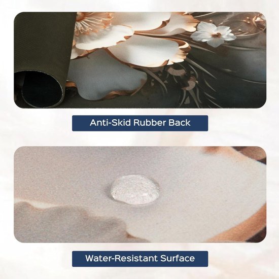 Round 5D Bathroom Mat mix