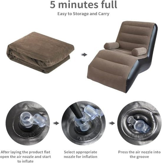S Shape Inflatable Sofa Chair