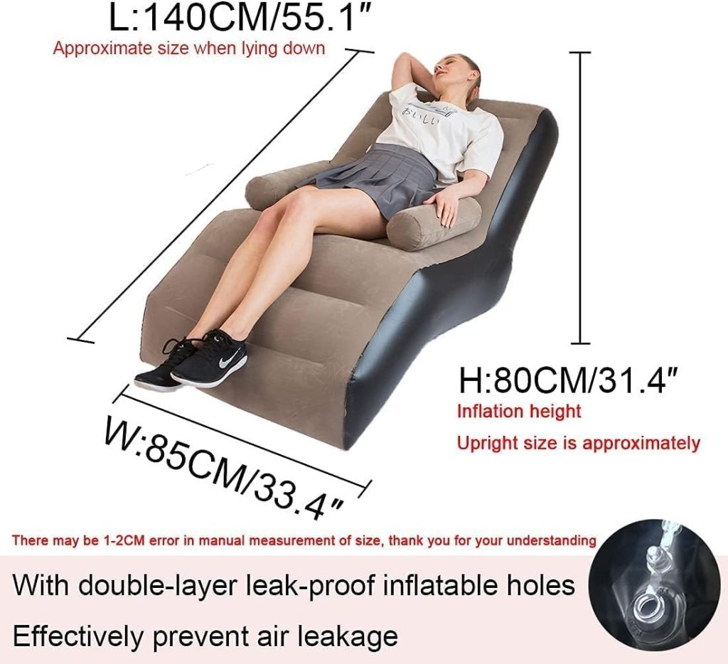 S Shape Inflatable Sofa Chair
