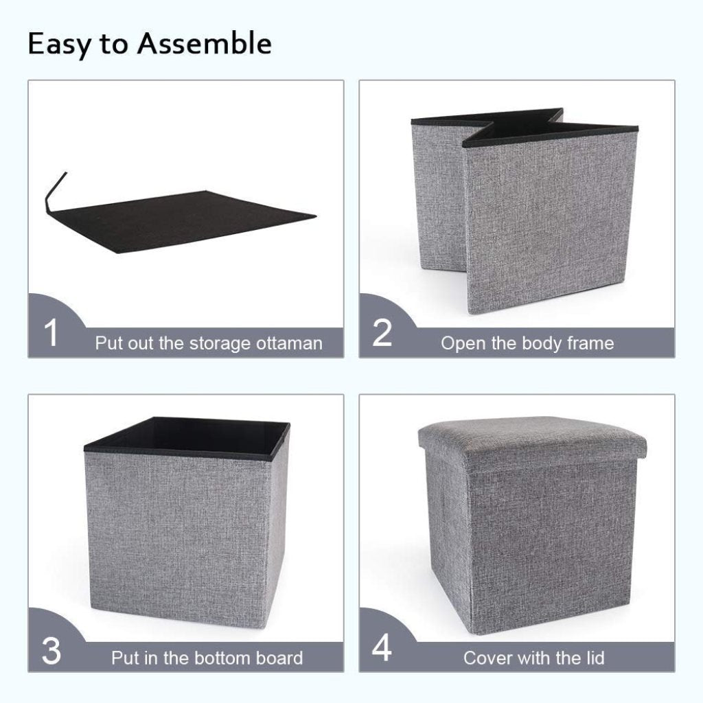 Cube Stool Seating Stool Sitting Storage Stool
