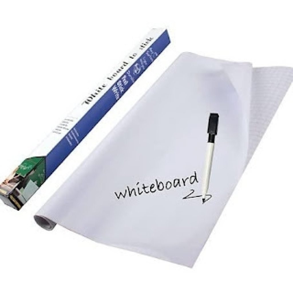 45cm x 200 cm White Board Sticker