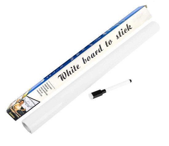45cm x 200 cm White Board Sticker