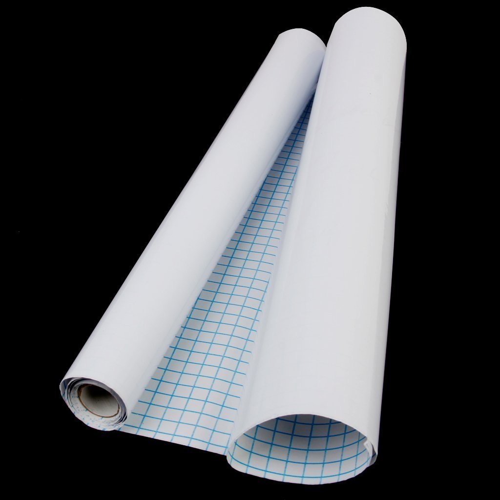 45cm x 200 cm White Board Sticker