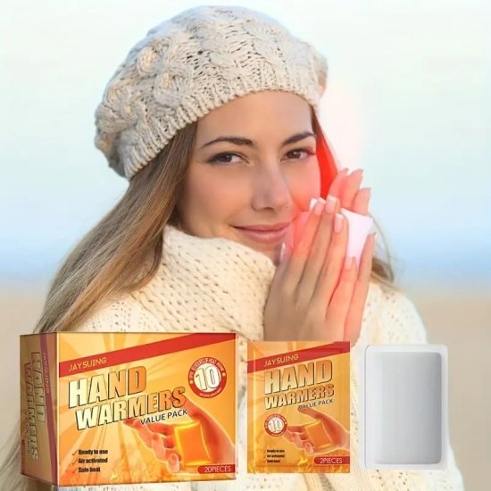 Self Heating Hand Warmer Patch Pack Of 10 Pair