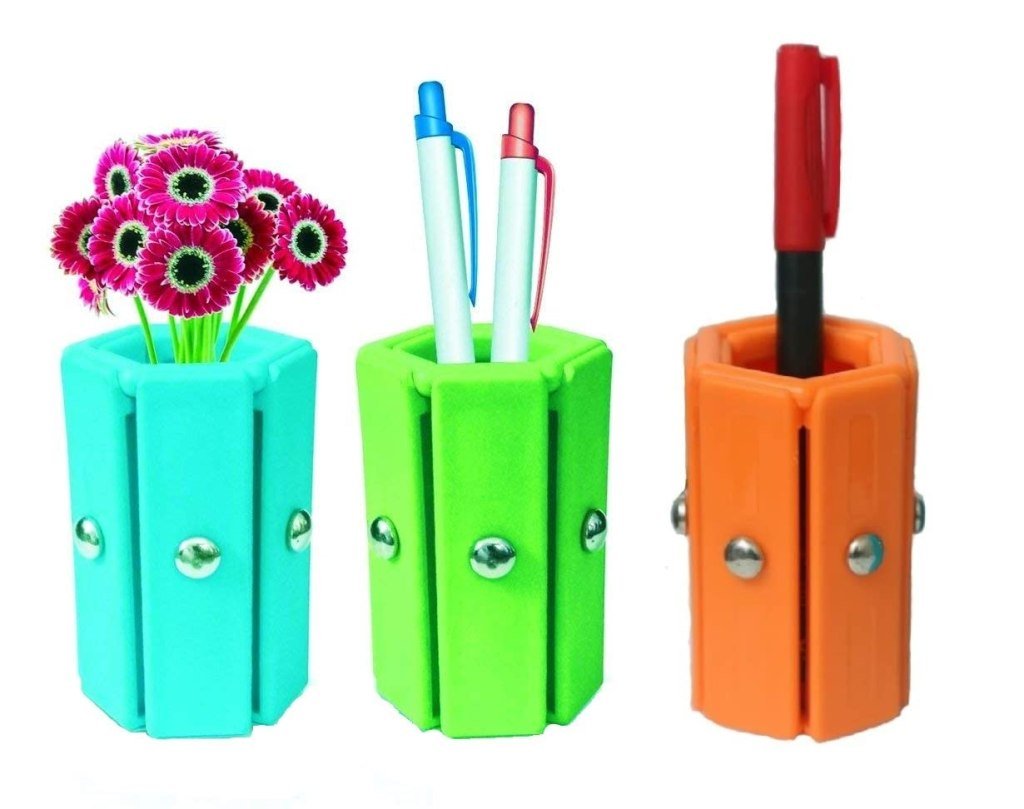 Set of 3 Hot Mat Pen Stand