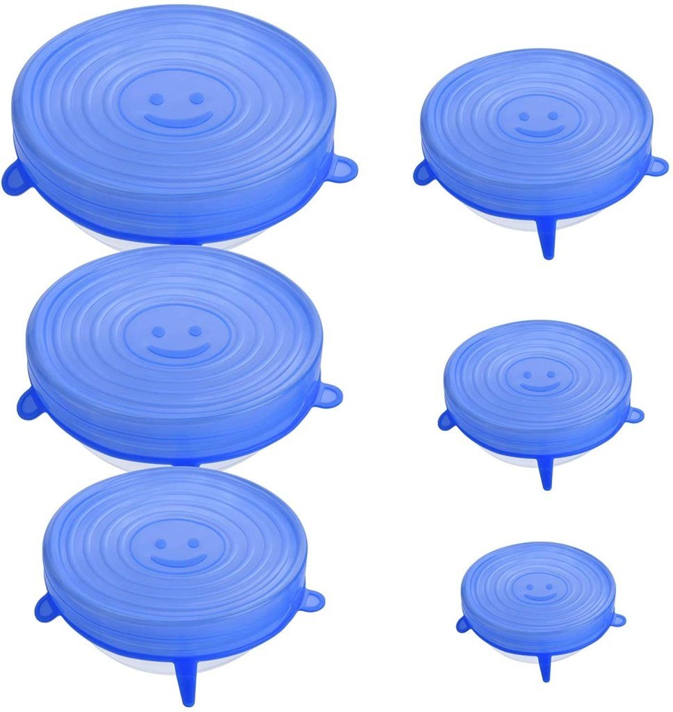6 Pcs Silicone Lid Cover Silicon Lids