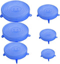 6 Pcs Silicone Lid Cover Silicon Lids