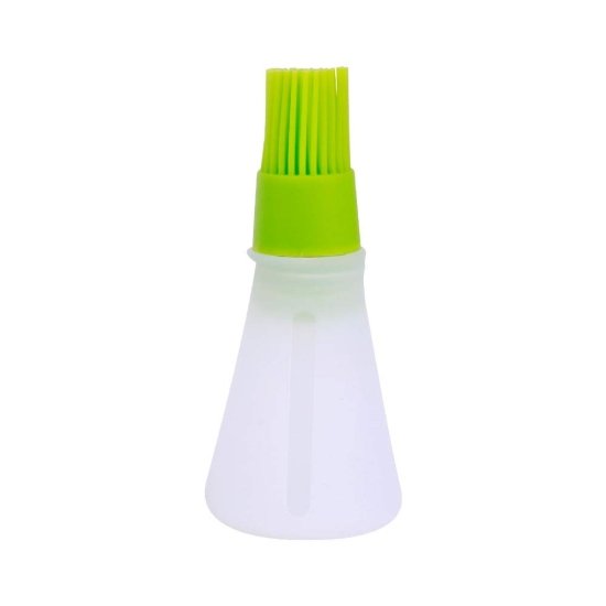 Silicone oil bottle brush