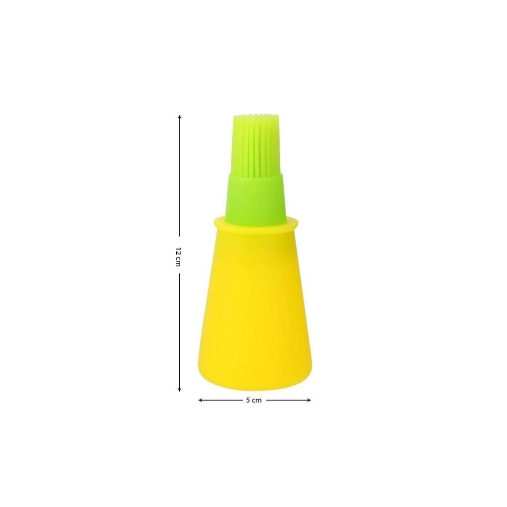 Silicone oil bottle brush