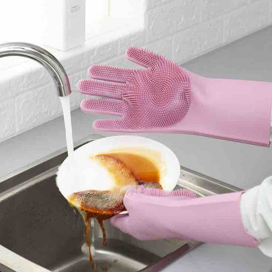 Silicon Kitchen Gloves - Unique Bazar