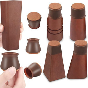 1pcs Silicone Anti Slip Chair Leg Cover with Pad