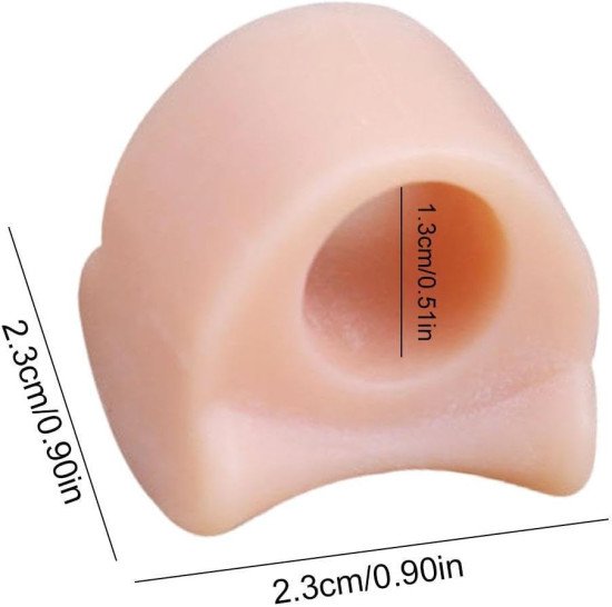 Silicone Gel Toe Separator Ring 1 Pair