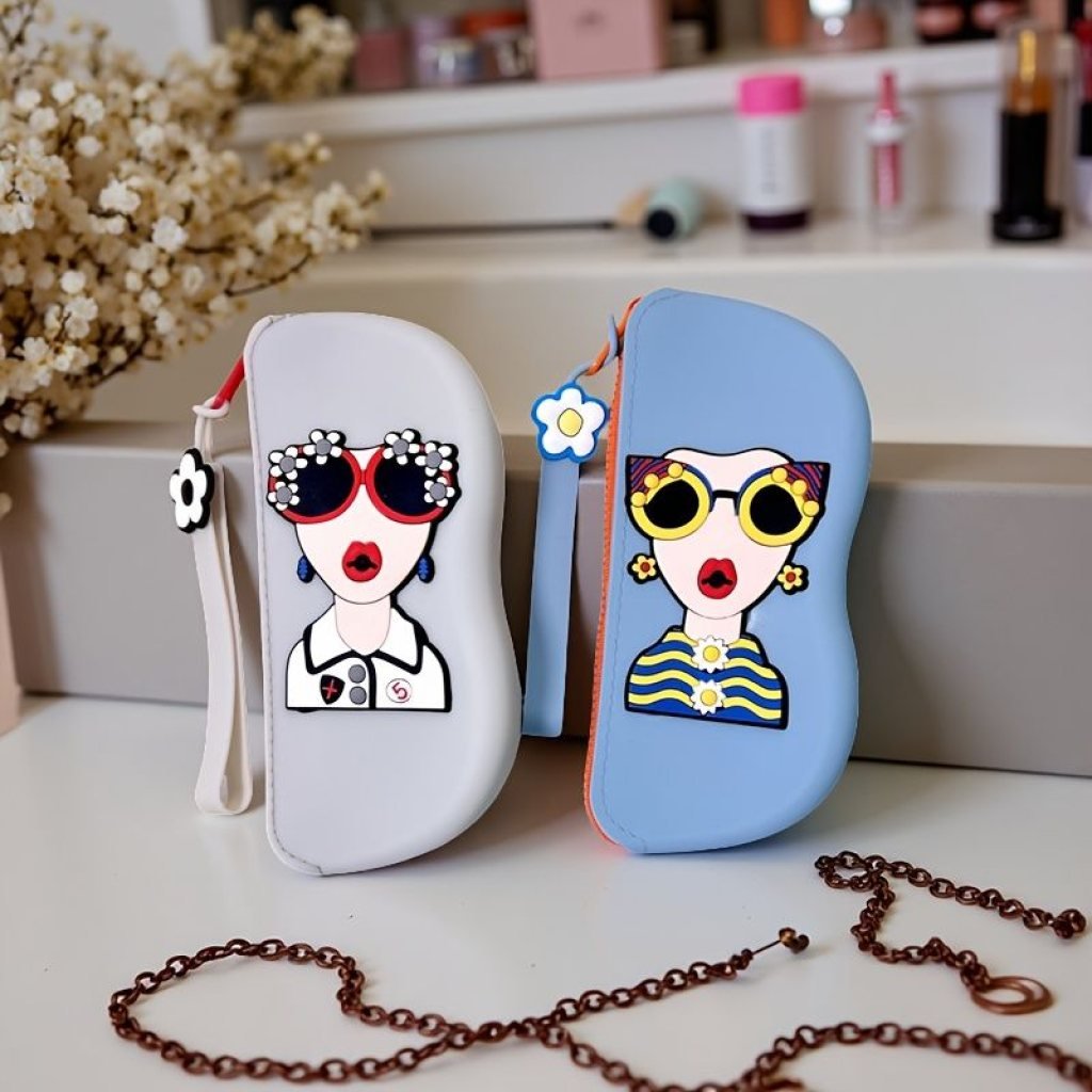 Silicone Sunglasses Storage Pouch