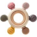 Silicone Wooden Baby Teether